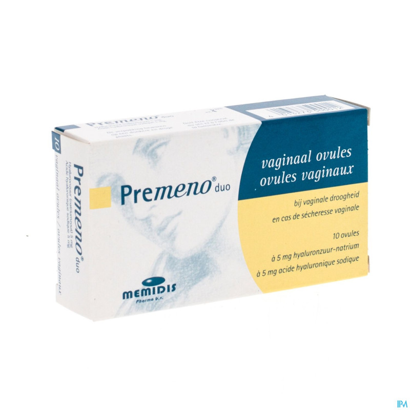 Premeno duo intra vaginale gel 10