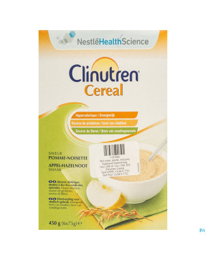 Clinutren cereal pomme-noiset    pdr 450g