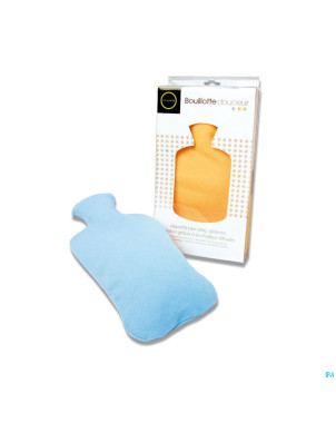 Marque v bouillotte housse bleu 2l