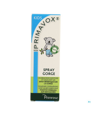 Primavox kids spray gorge  10ml