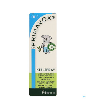 Primavox kids spray gorge  10ml