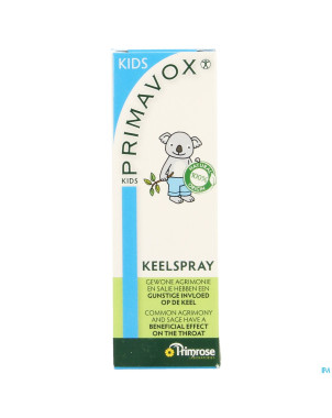Primavox kids spray gorge  10ml