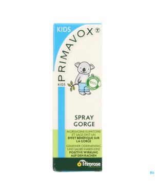 Primavox kids spray gorge  10ml