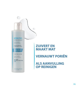Ducray keracnyl lotion purifiante 200ml