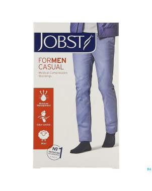 Jobst for men casual c1 15-20 ad black    m 1p
