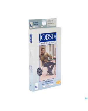 Jobst for men casual c1 15-20 ad black    l 1p