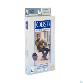 Jobst for men casual c1 15-20 ad black   xl 1p