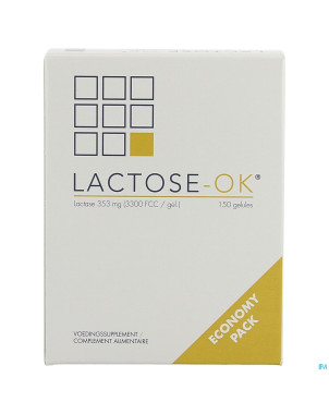 Lactose ok    caps 150 5753 revogan