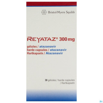 Reyataz caps 30 x 300 mg