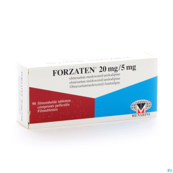 Forzaten 20 mg/ 5 mg comp 98 x 20mg