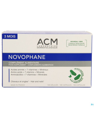 Novophane caps  180 etui 3 mois