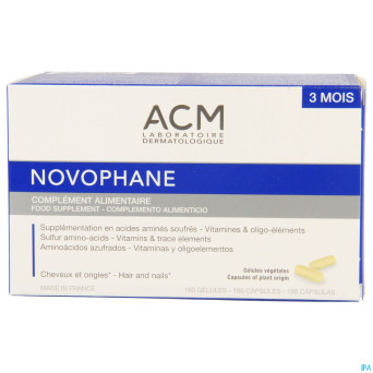Novophane caps  180 etui 3 mois