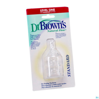 Dr brown tetine 1age pr biber verre  3    escos