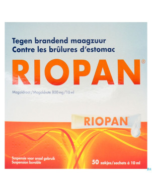 Riopan gel sachets zakjes 50x10ml