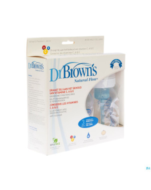 Dr brown biberon 3x240ml polypropylene    escos