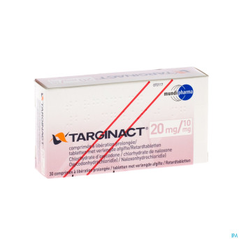 Targinact comp prol 20/10 mg comp 30