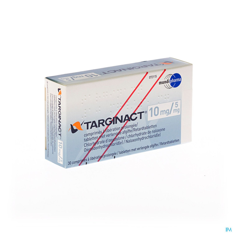 Targinact comp prol 10/ 5 mg comp 30