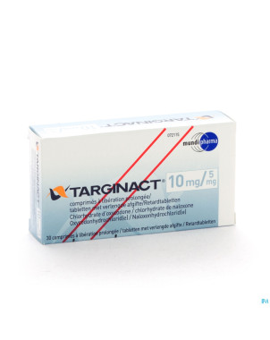 Targinact comp prol 10/ 5 mg comp 30