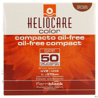 Heliocare compact oil-free ip50 brown 10g