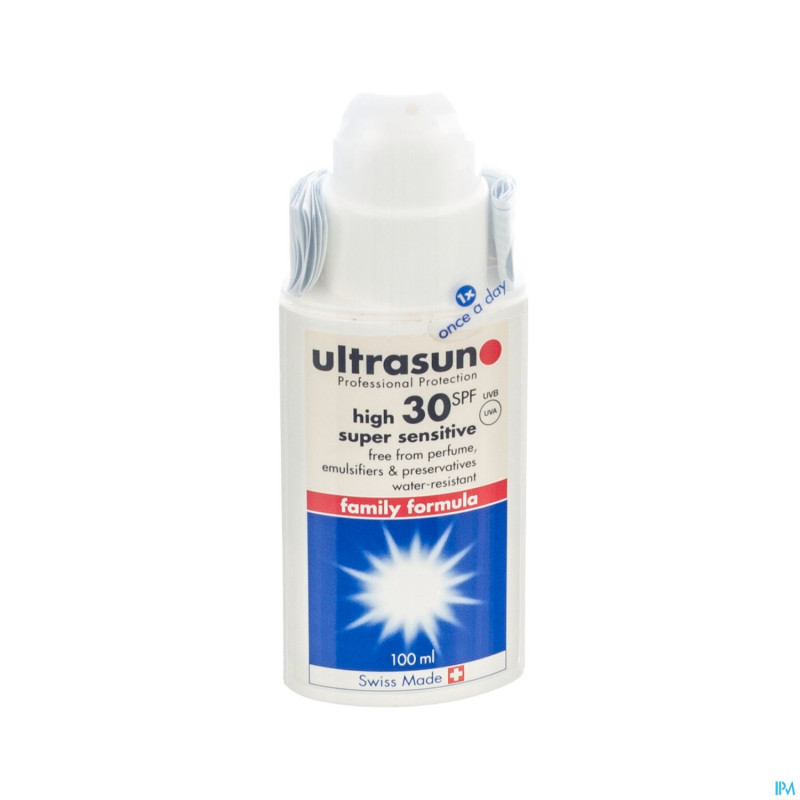 Ultrasun high ip30 super sensitive family 100ml