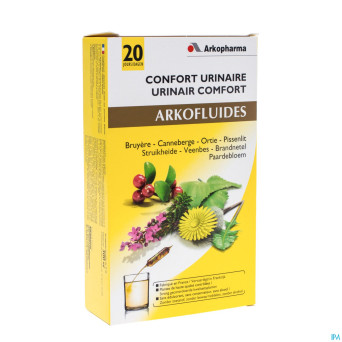 Arkofluide confort urinaire amp 20x15ml