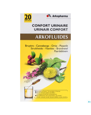Arkofluide confort urinaire amp 20x15ml