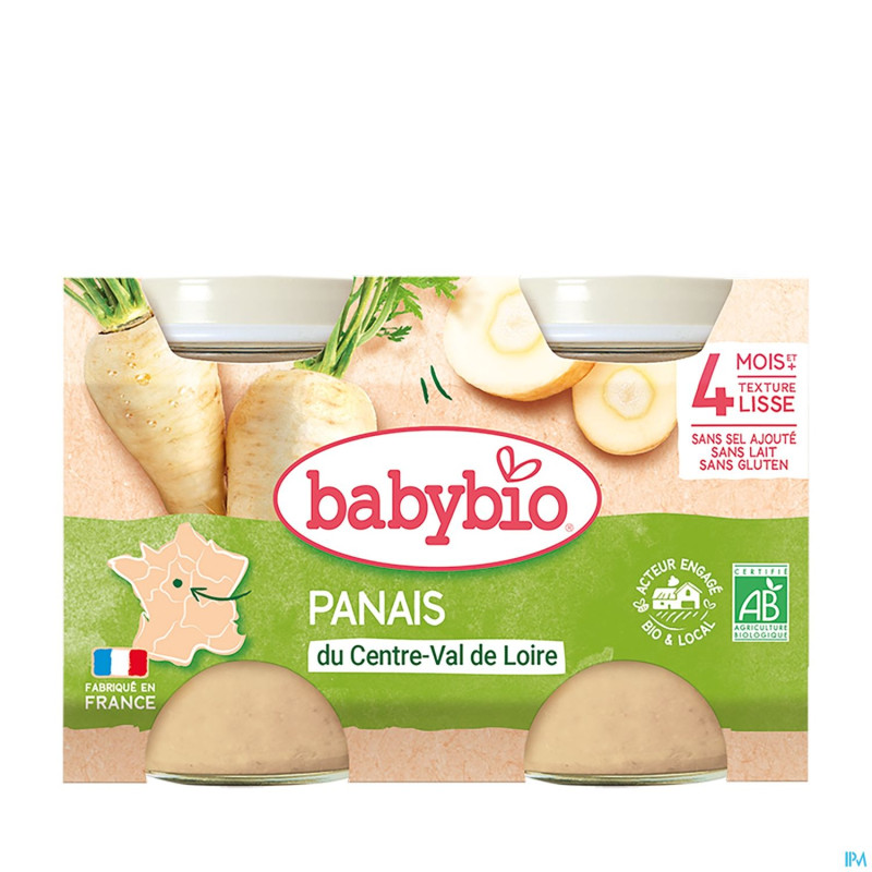 Babybio petit pot panais    2x130g