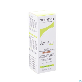Actipur cr a/imperfections teint.doree nf tbe 30ml