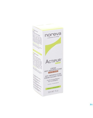 Actipur cr a/imperfections teint.doree nf tbe 30ml