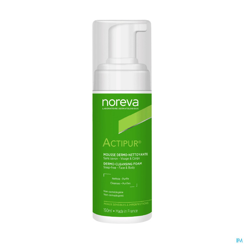 Actipur mousse dermo nettoyante nf  fl pompe 150ml