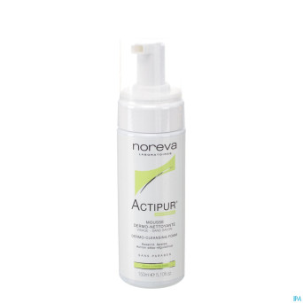 Actipur mousse dermo nettoyante nf  fl pompe 150ml