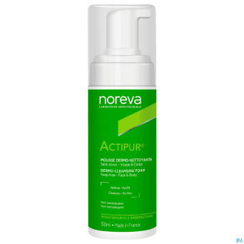 Actipur mousse dermo nettoyante nf  fl pompe 150ml