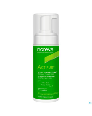 Actipur mousse dermo nettoyante nf  fl pompe 150ml
