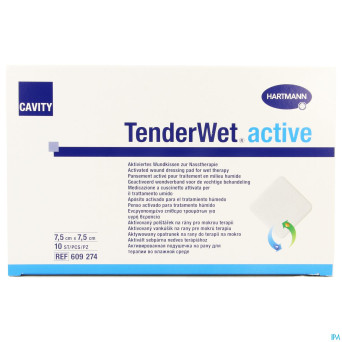 Tenderwet active cavity    7,5x 7,5cm 10 6092740