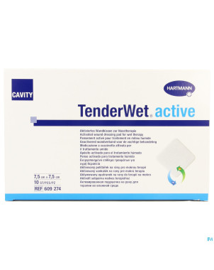 Tenderwet active cavity    7,5x 7,5cm 10 6092740