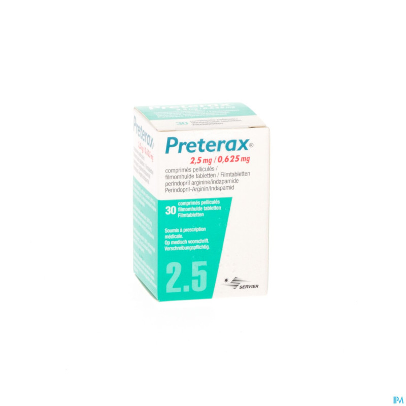 Preterax comp  30 x  2,5 mg/0,625 mg