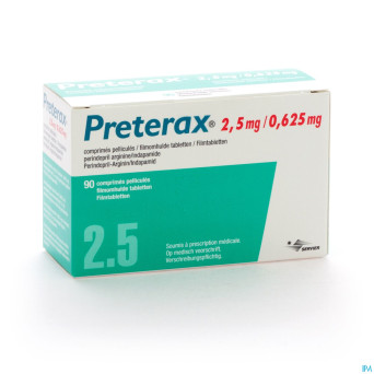 Preterax comp  90 x  2,5 mg/0,625 mg