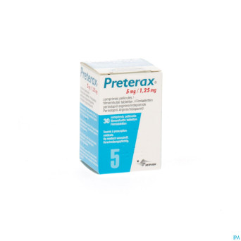 Preterax comp  30 x  5,0 mg/1,250 mg