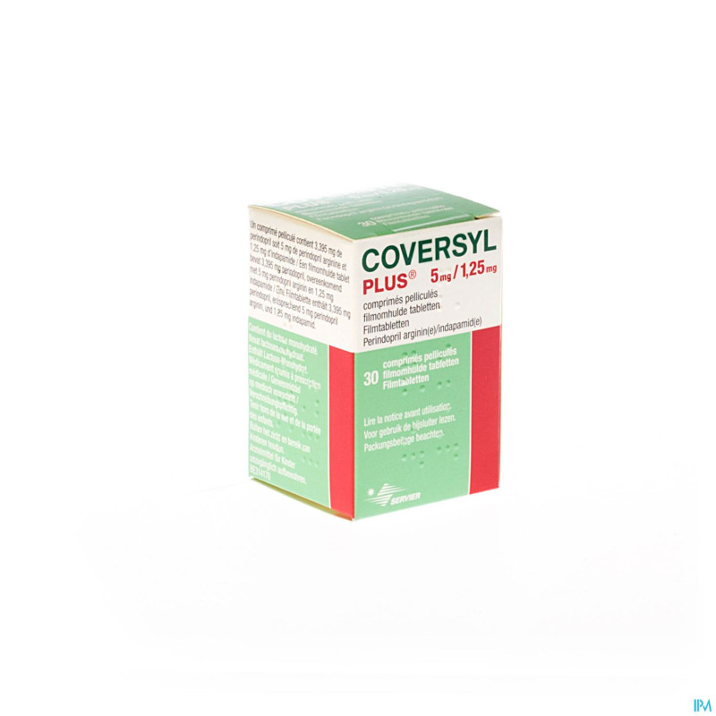 Coversyl plus 5,0mg/1.25 mg comp  30