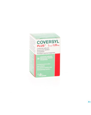 Coversyl plus 5,0mg/1.25 mg comp  30