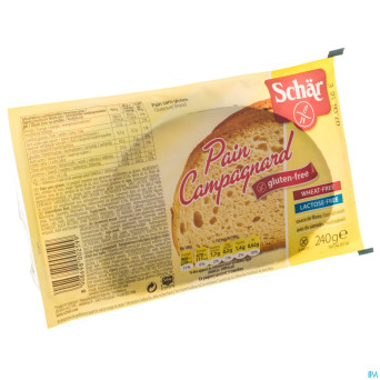 Schar pain campagnard tranche    240g 6575 revogan