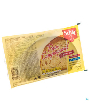 Schar pain campagnard tranche    240g 6575 revogan