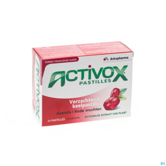 Activox acerola fruits rouges past 24