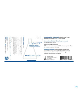 Inositol    biotics comp 200x325mg