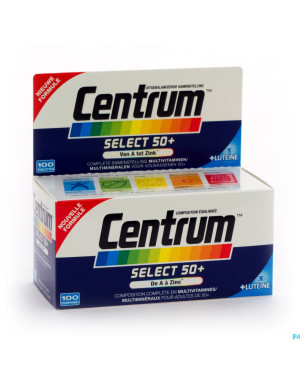 Centrum select 50+ +luteine next gener.nf tabl 100