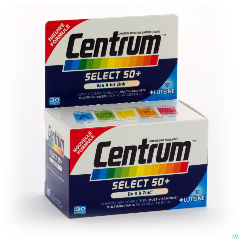 Centrum select 50+ +luteine next gener.nf tabl  30