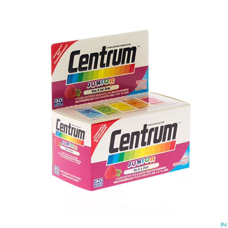 Centrum junior azo dye free next gener. nf tabl 30