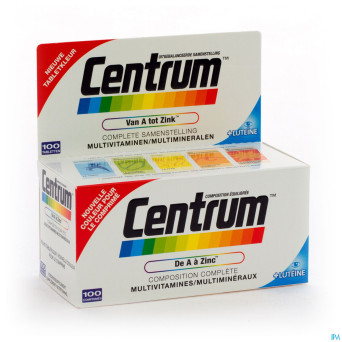 Centrum adult+luteine next generation nf  tabl 100