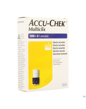 Accu chek multiclix    lancets 17x6 4466314001
