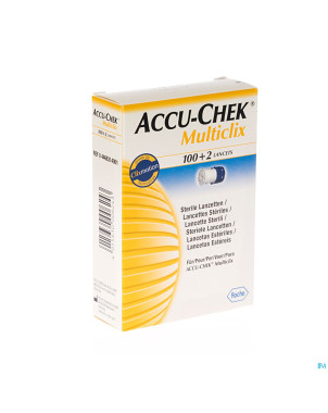 Accu chek multiclix    lancets 17x6 4466314001